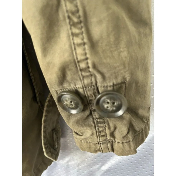 Aritzia Talula XS Trooper Green Army Jacket Coat Removable Faux Fur Lini… - Picture 8 of 12